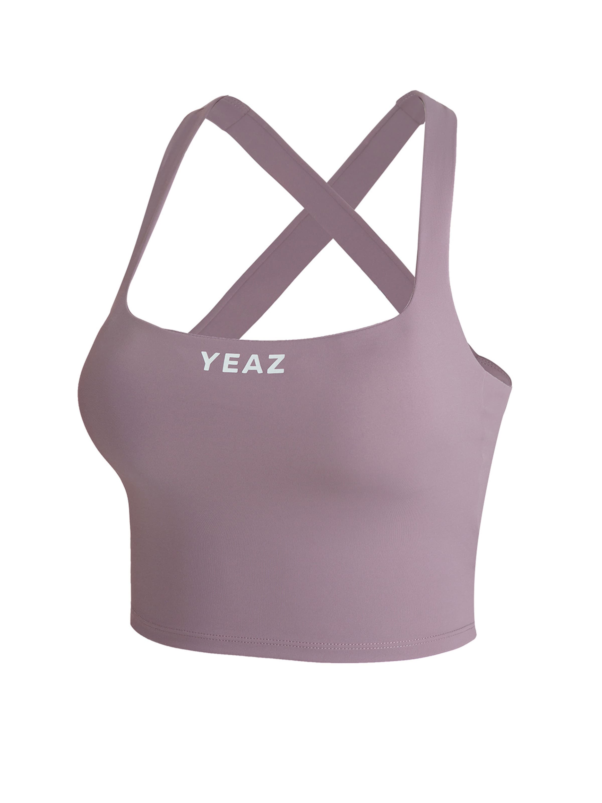 Top sportivo 'Show' di YEAZ in rosa: frontale