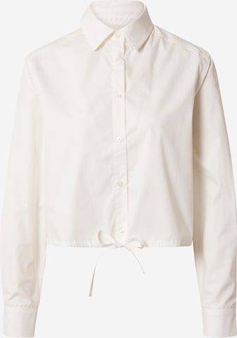 Pepe Jeans Blouse in Wit: voorkant