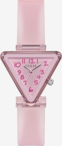 Montre à affichage analogique ' TRINA ' GUESS en rose : devant