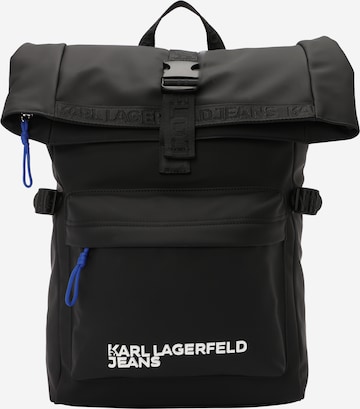 juoda KARL LAGERFELD JEANS Kuprinė: priekis