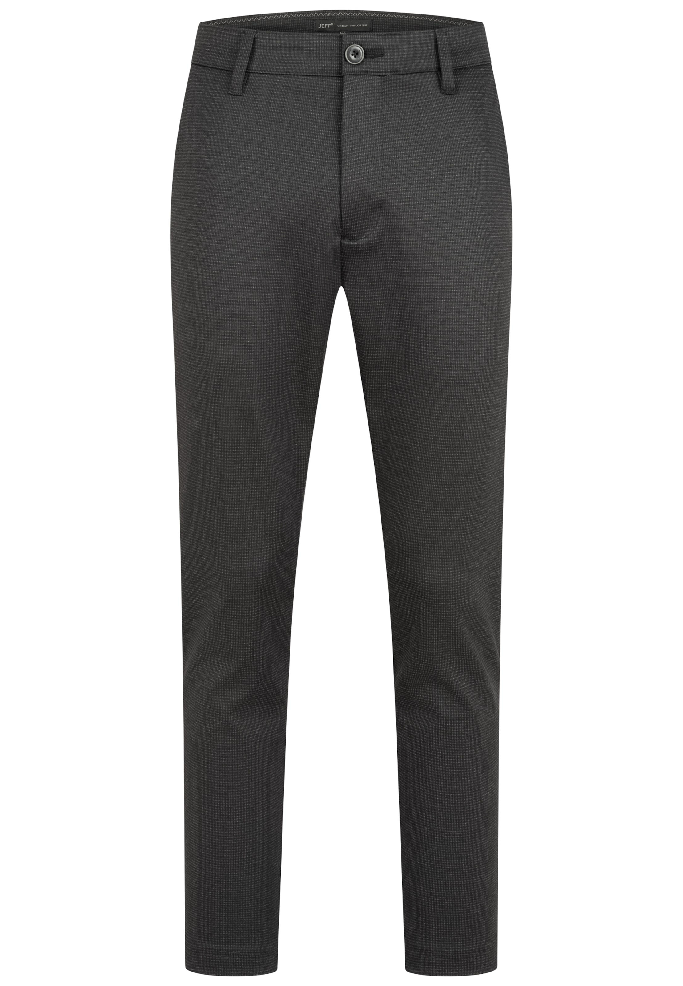 Regular Pantalon chino 'Dunton' JEFF en noir : devant