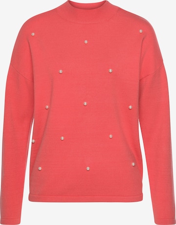 VIVANCE Sweater in Orange: front