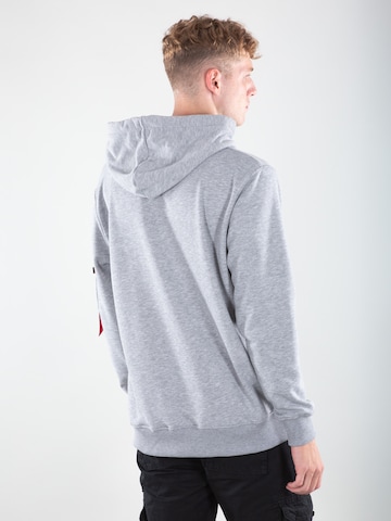 ALPHA INDUSTRIES Sweatshirt 'X-Fit' in Grijs