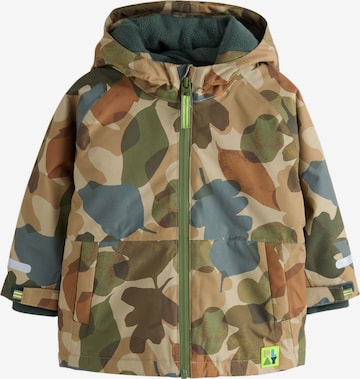 Next Pitkä takki värissä vihreä: etupuoli