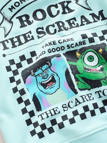 Next Sweatshirt 'Monsters Inc Crew' in Blau