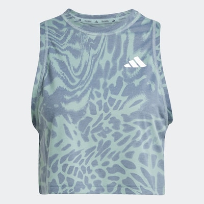Top sportivo 'Essential' ADIDAS PERFORMANCE di colore blu colomba / menta, Visualizzazione prodotti