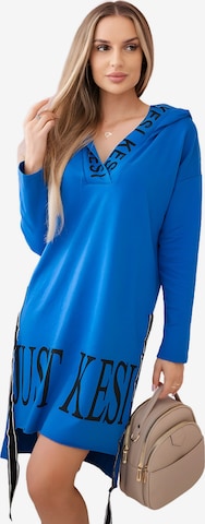 Lumera Kleid in Blau: Vorderseite
