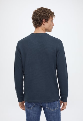 INDICODE JEANS Bluzka sportowa 'Arkven' w kolorze niebieski