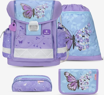 Belmil Backpack in Purple: front