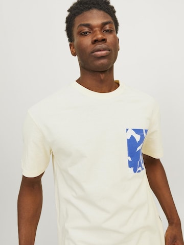 JACK & JONES Shirt 'Marbella' in Beige