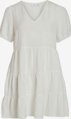 VILA Dress in White: front