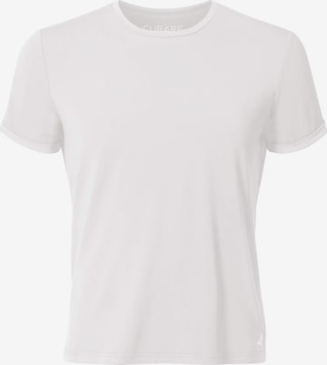 CURARE Yogawear Performance Shirt 'Flow' in White: front