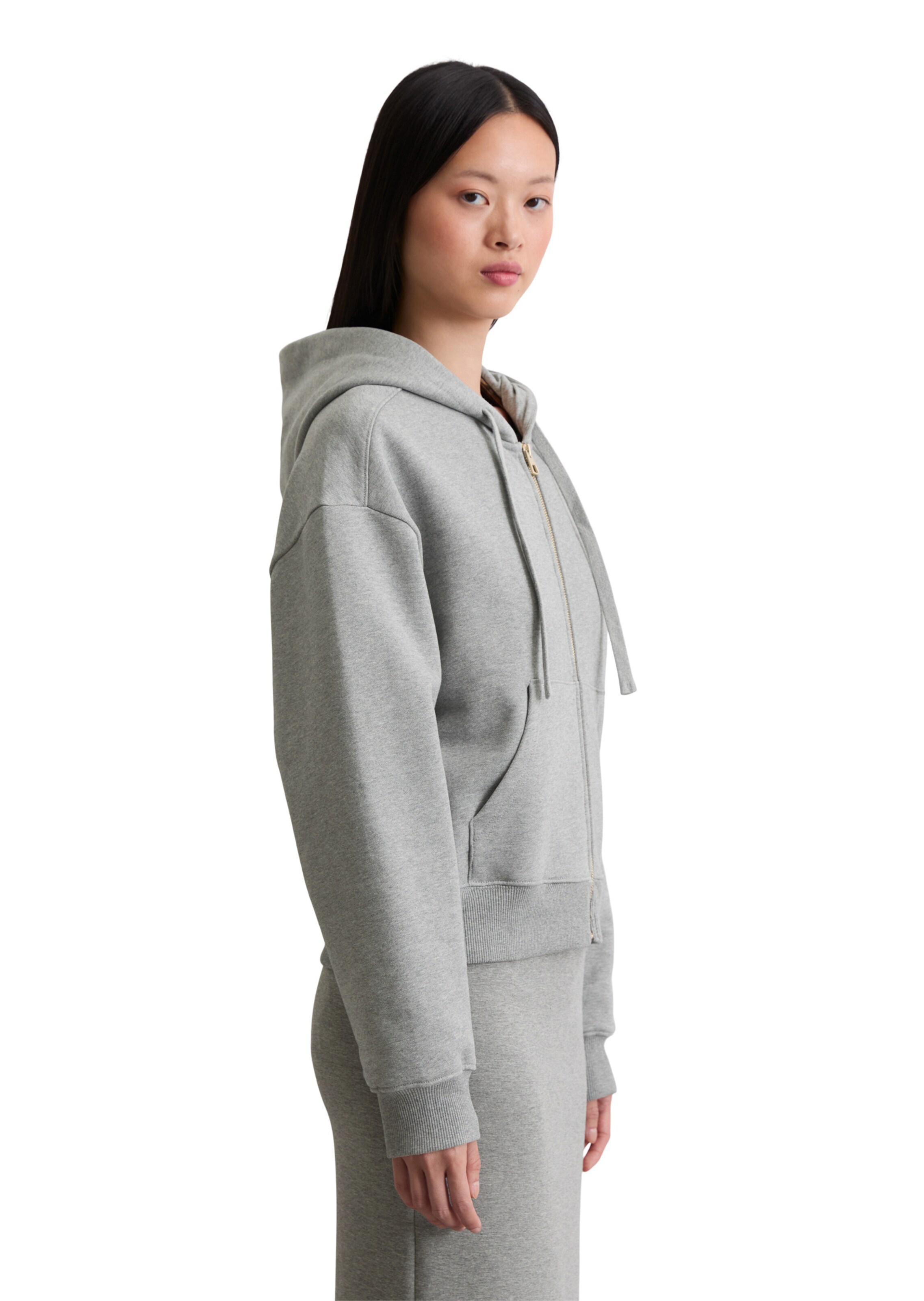 Marc O'Polo Sweatjacke in Grau