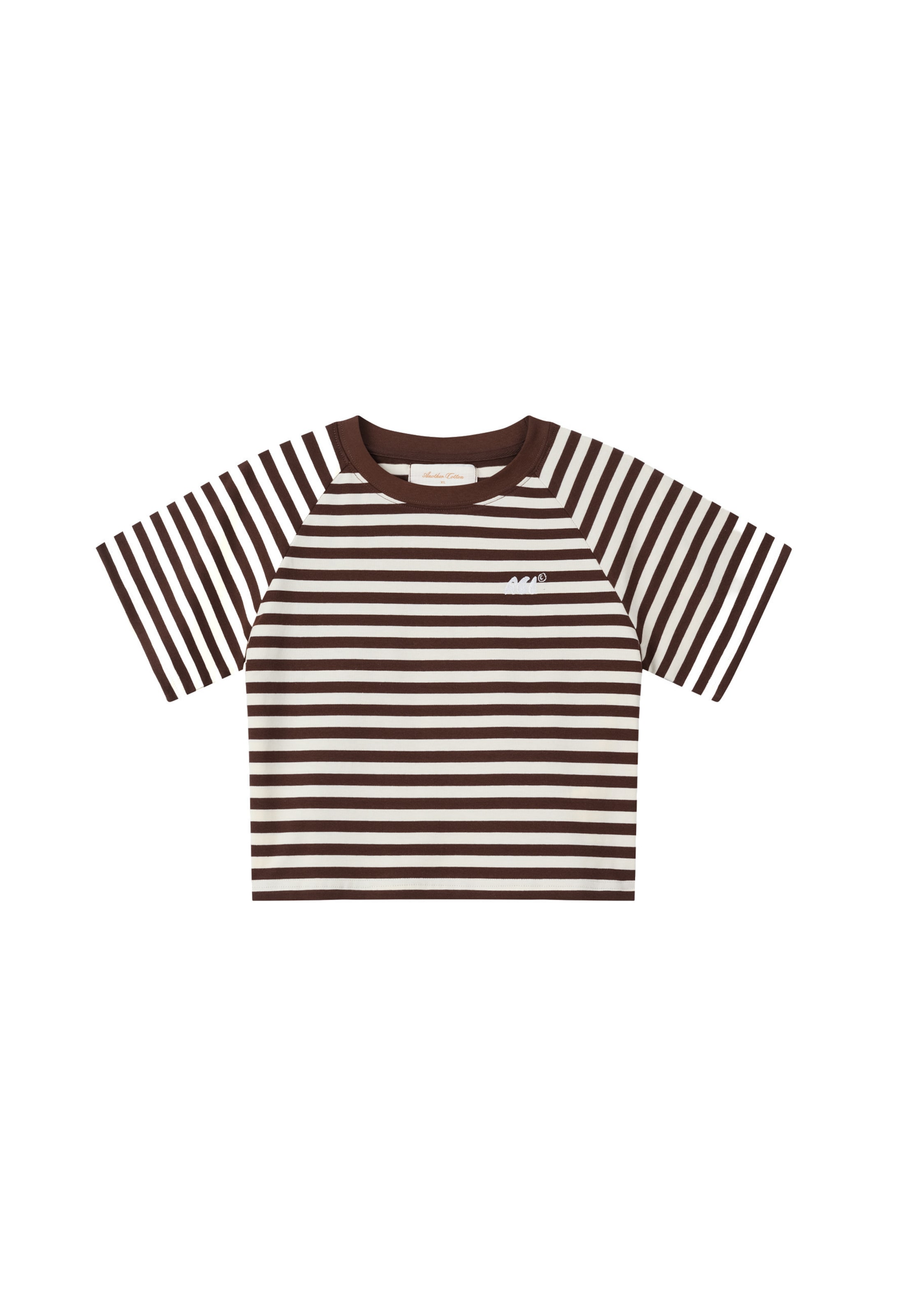 T-shirt Another Cotton Lab en beige : devant