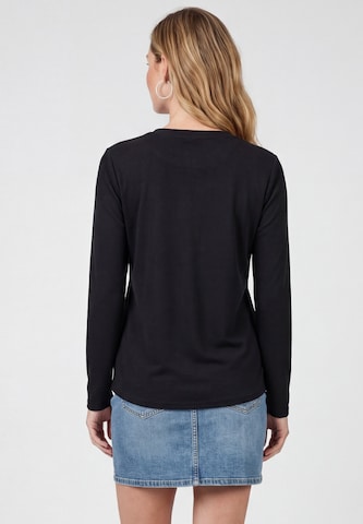 usha BLUE LABEL Shirt in Zwart