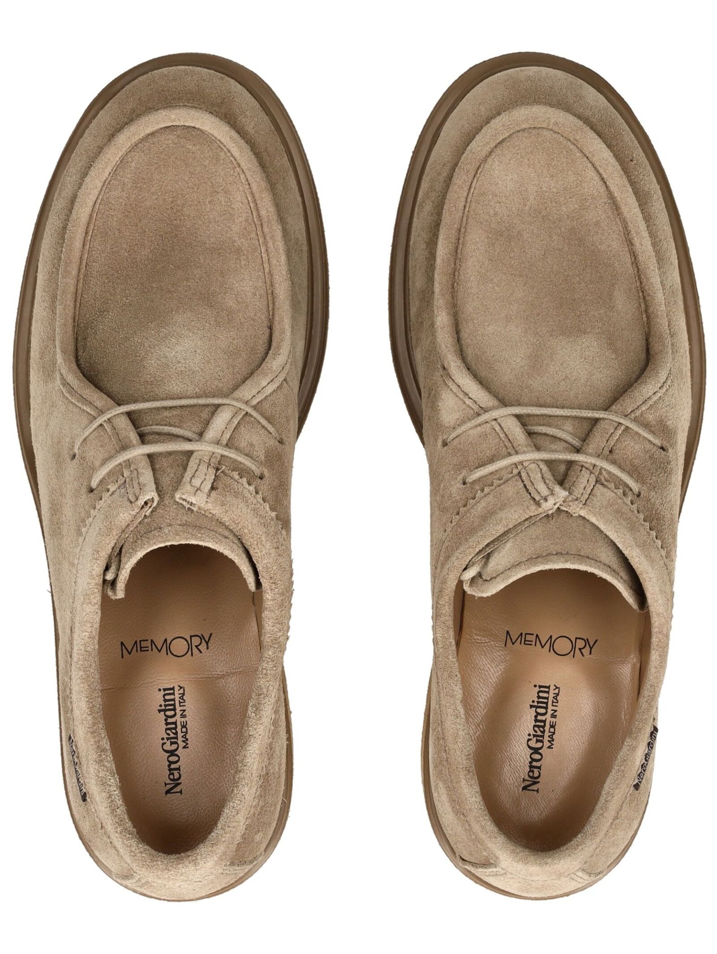 Chaussure à lacets Nero Giardini en beige