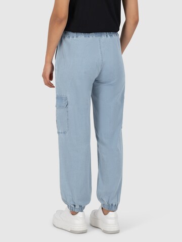 Alife and Kickin Tapered Cargo trousers 'Angelique' in Blue