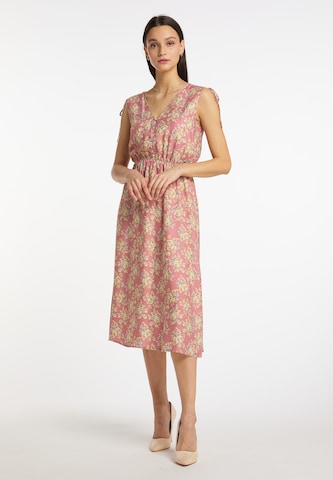 Usha Summer Dress in Pink