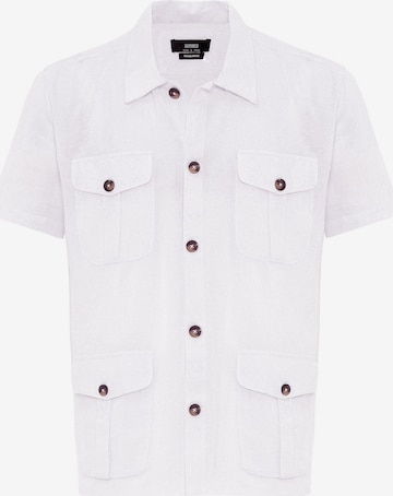 Antioch Regular fit Button Up Shirt in White: front