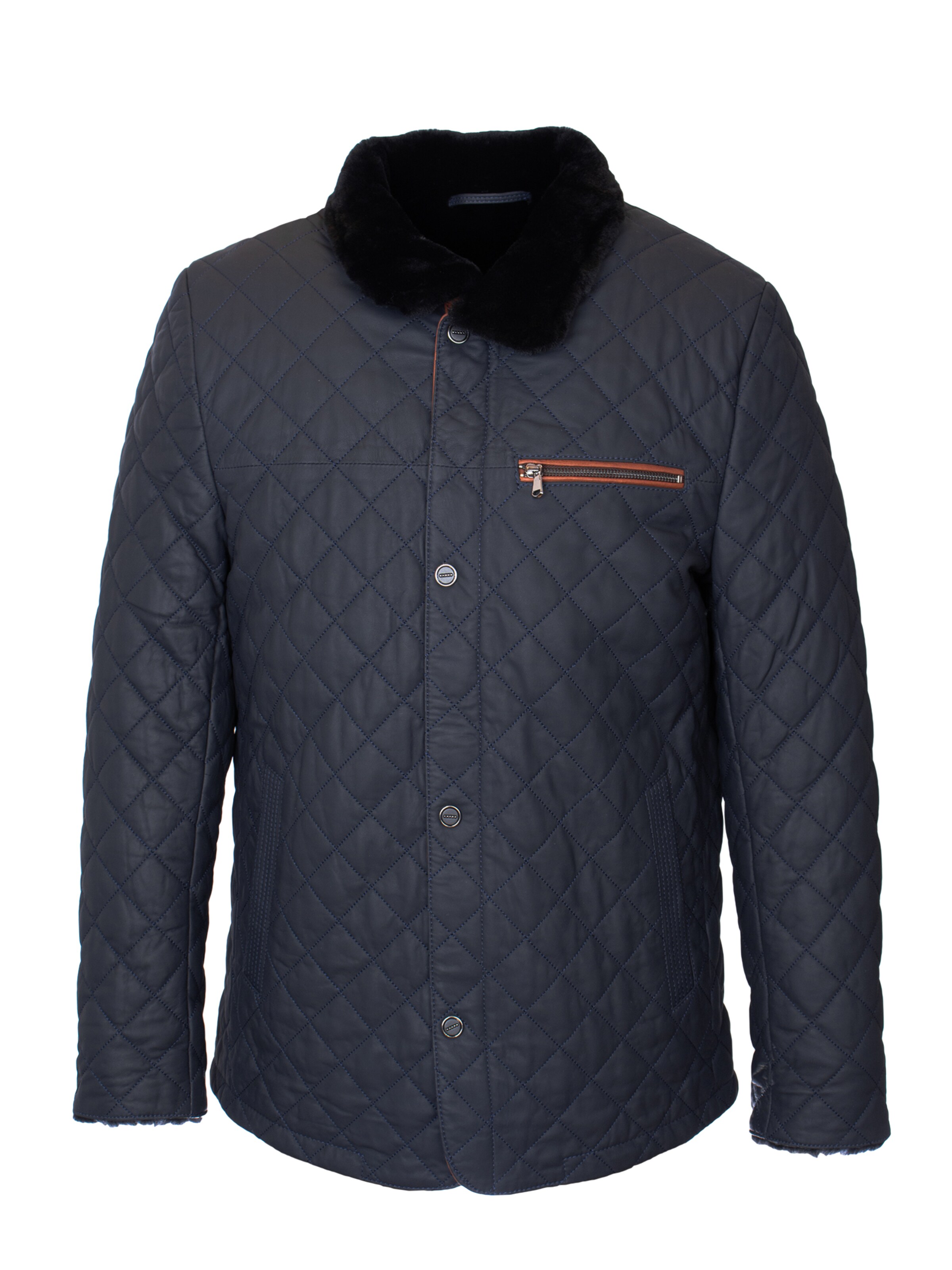 LOLUS Between-Season Jacket 'Leno' in Blue