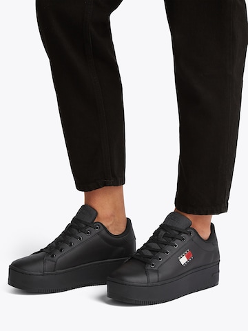 Tommy Jeans Platform trainers 'Essential' in Black
