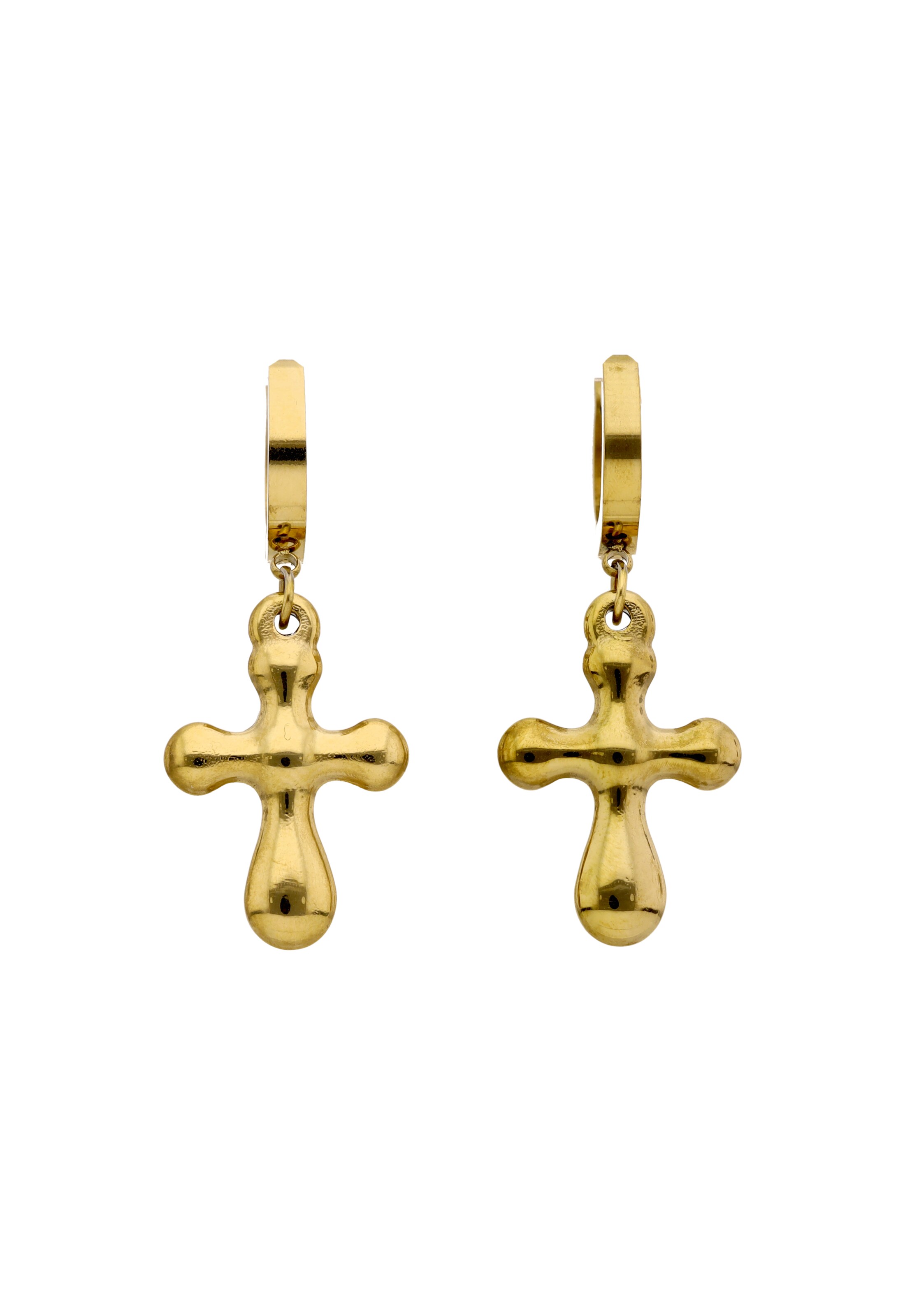 myMo ROCKS - Pendientes en oro: frente