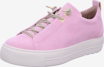 Sneaker bassa di Paul Green in rosa: frontale