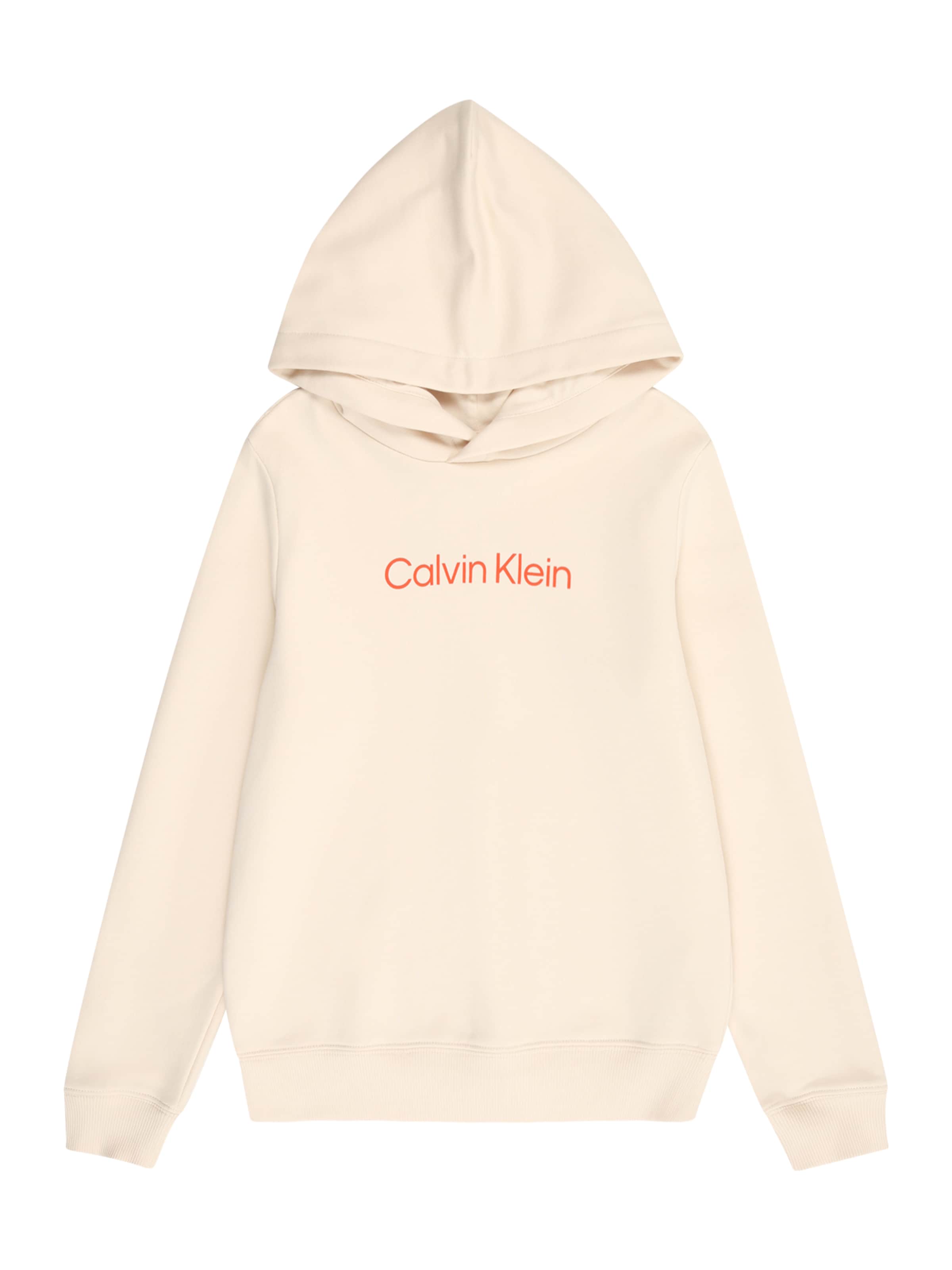 Calvin Klein Jeans Свитшот в Бежевый: спереди