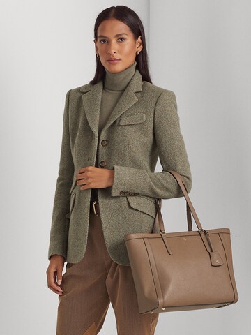 Cabas Lauren Ralph Lauren en marron