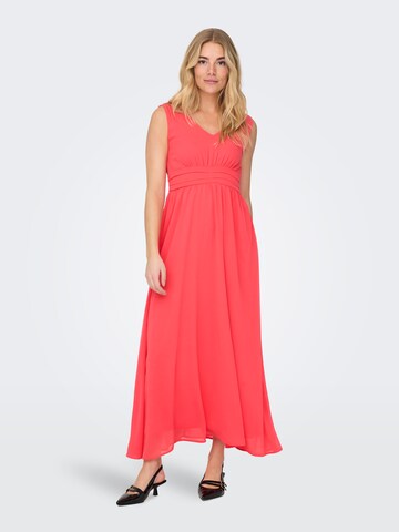 ONLY Jurk in Rood: voorkant