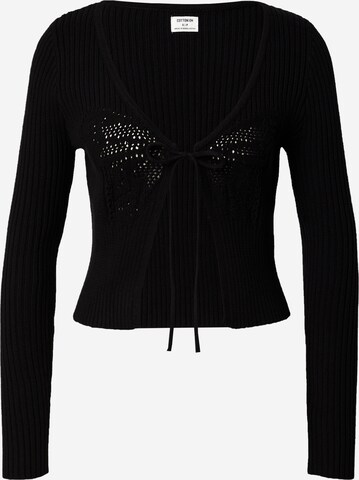 Cardigan Cotton On en noir : devant