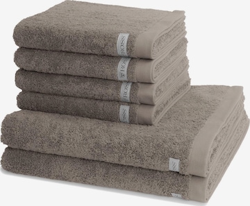 ROSS Handtuch 'Sinfonie' in Grau: Vorderseite