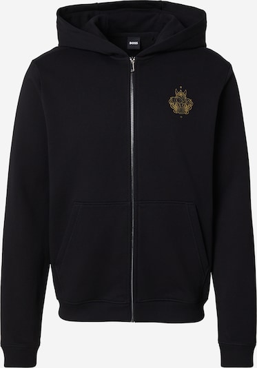 BOSS Gornji dio trenirke 'Zixi' u zlatna / crna, Pregled proizvoda