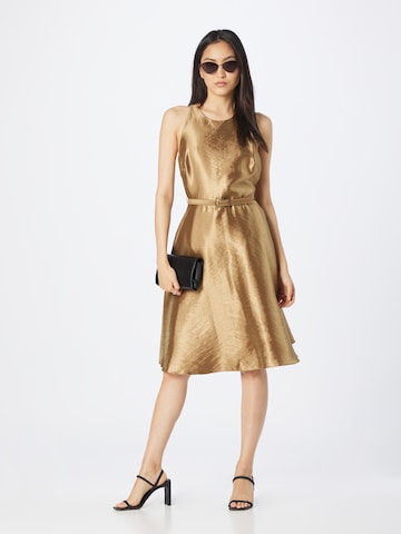 Lauren Ralph Lauren Koktejlové šaty 'ZINTA' – bronzová