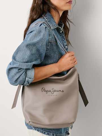 Pepe Jeans Tasche ' CADDY CODE ' in Grau