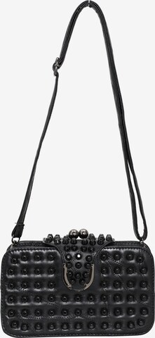 faina Crossbody Bag in Black: front