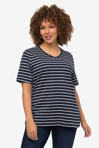 Ulla Popken Shirt in Blauw: voorkant