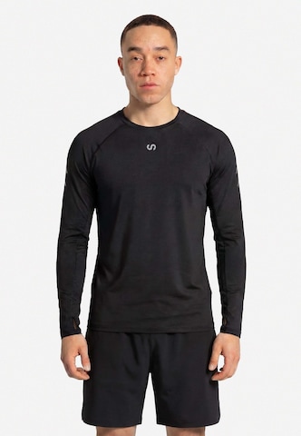 SNOCKS Functioneel shirt in Zwart: voorkant
