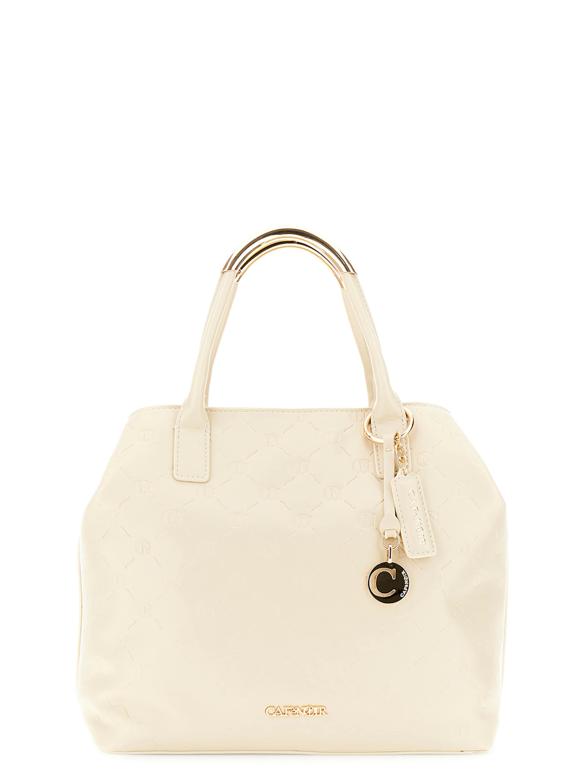 Shopper di CAFè NOIR in beige: frontale