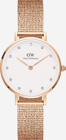 Daniel Wellington Analoog horloge 'Melrose' in Goud: voorkant