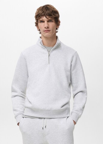 MANGO MAN Sweatshirt 'Winny' in Grey: front