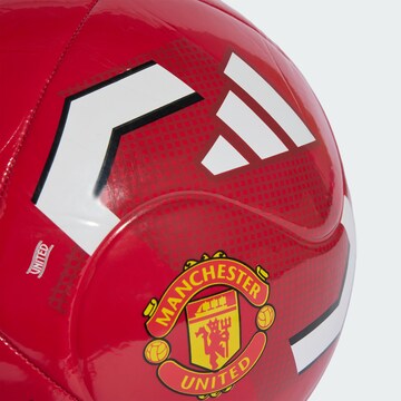 ADIDAS PERFORMANCE - Pelota 'Manchester United Home Club' en rojo