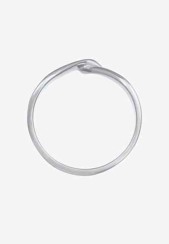 ELLI Ring 'Knoten, Organic' in Zilver