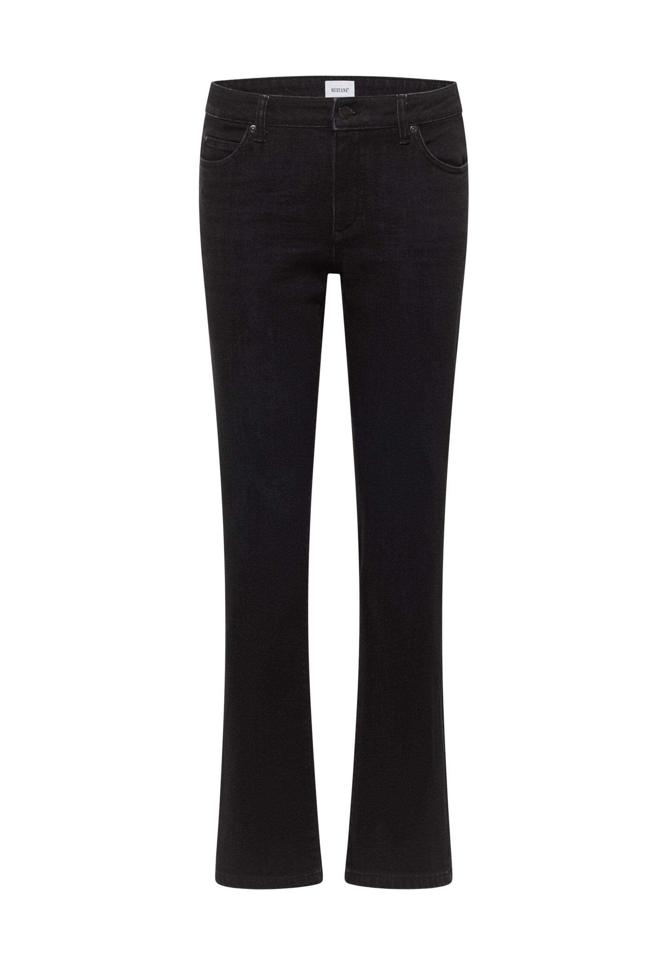 MUSTANG Loosefit Jeans 'Crosby' in Schwarz: Vorderseite