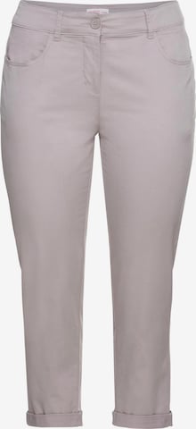 Slimfit Pantaloni di SHEEGO in grigio: frontale