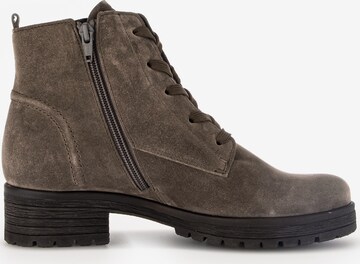 GABOR Lace-Up Ankle Boots in Grey