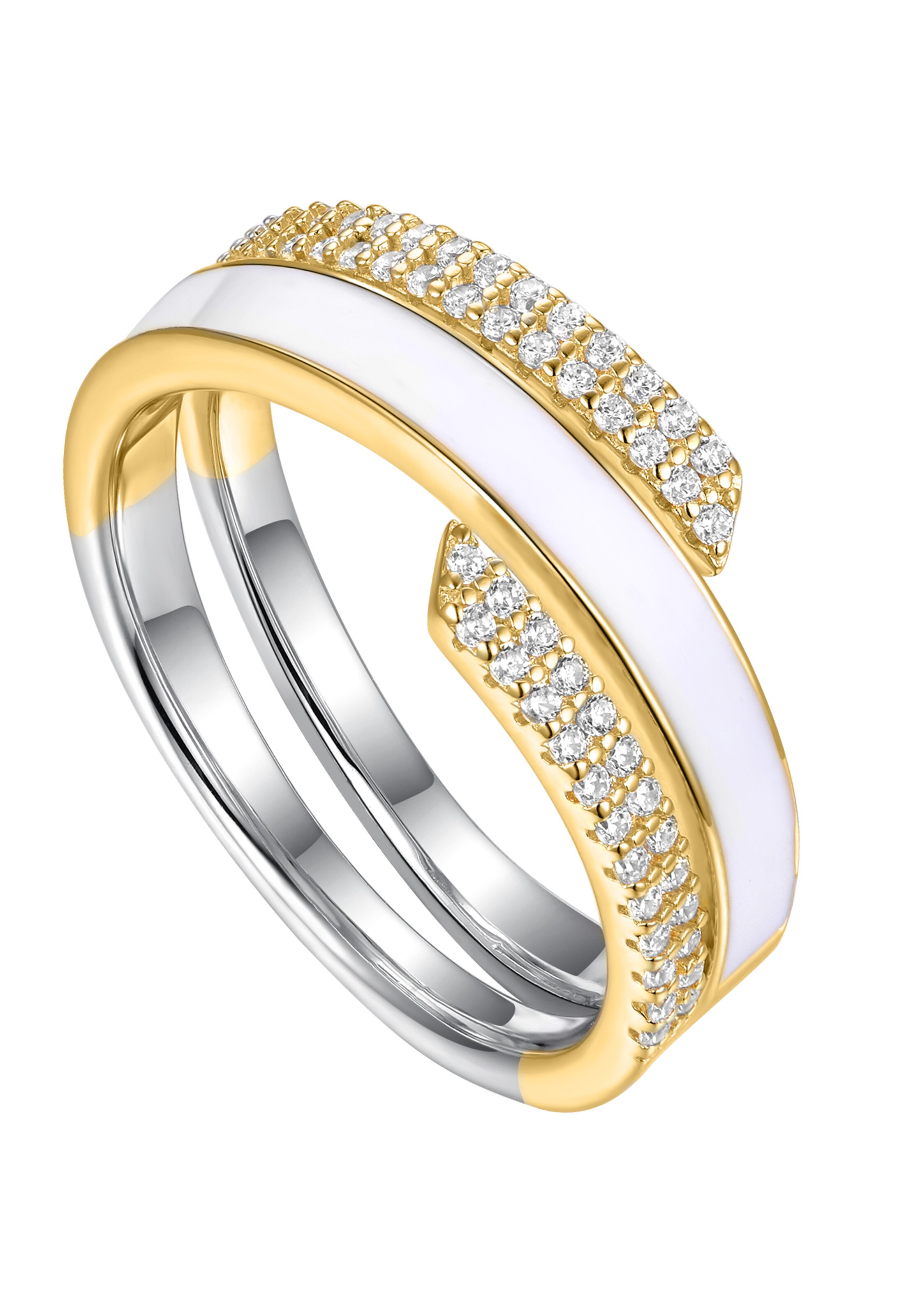 Nana Kay Ring 'Glamour Girl' in Gold: front