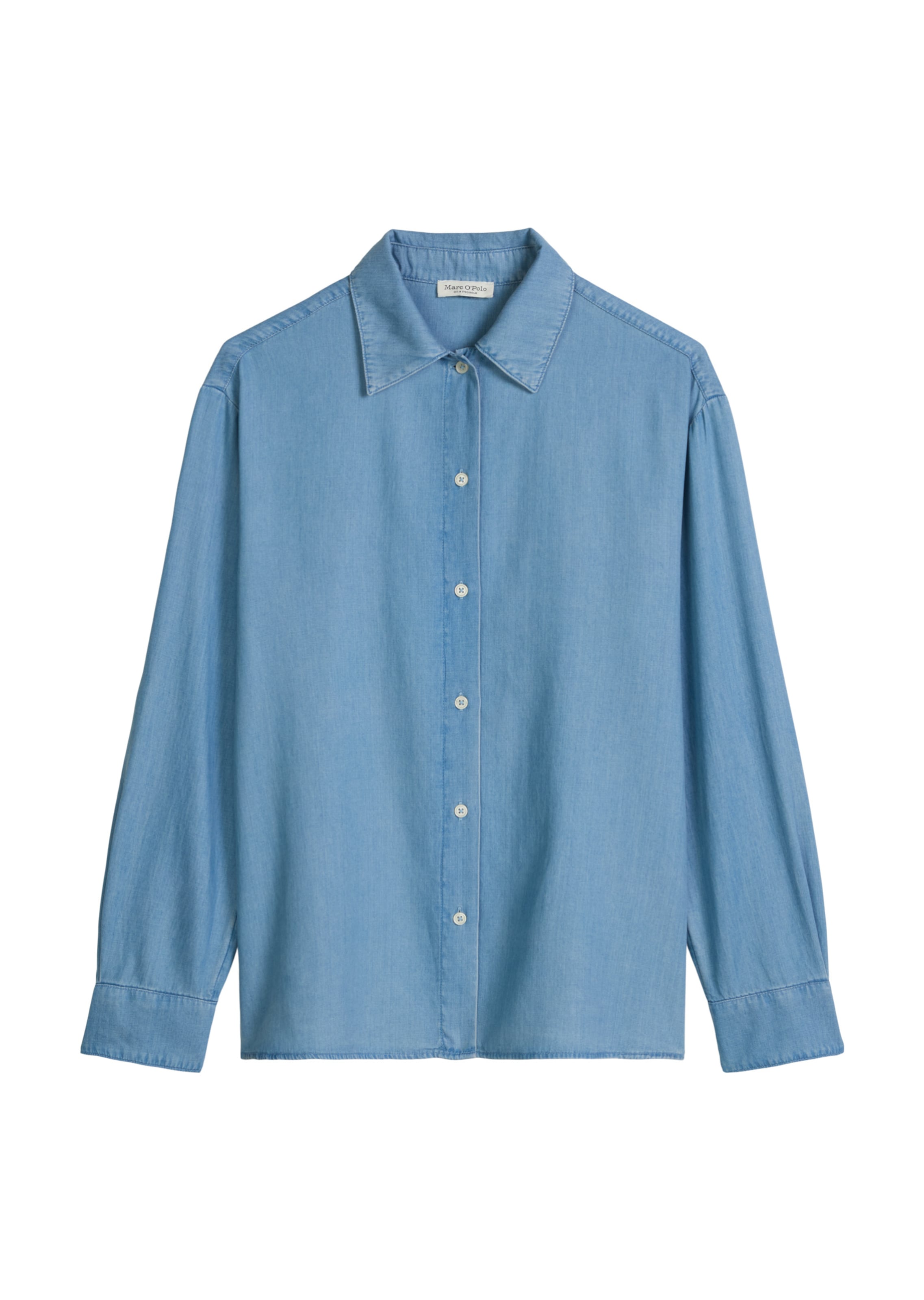 Marc O'Polo Bluse in Blau: Vorderseite