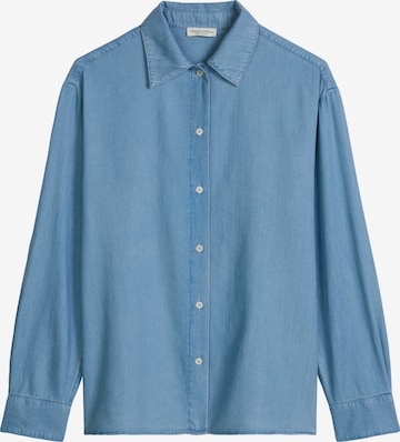 Chemisier Marc O'Polo en bleu : devant