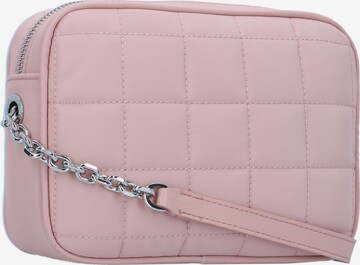 Calvin Klein - Mala de ombro 'Re-Lock Quilt' em rosa